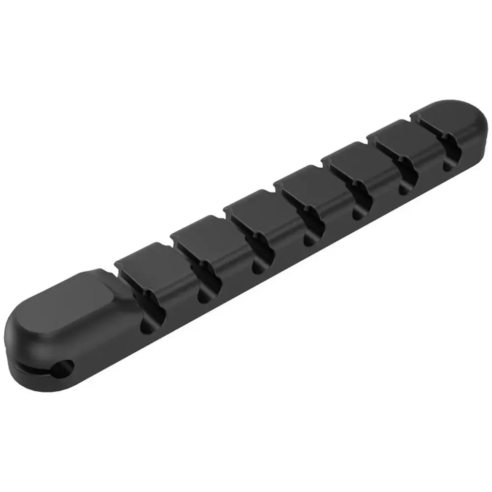 Self-adhesive Silicone Magnetic Cable Organizer DIY USB Cables Holder Silicone Flexible Desktop Clips for Mouse Wire Organizer